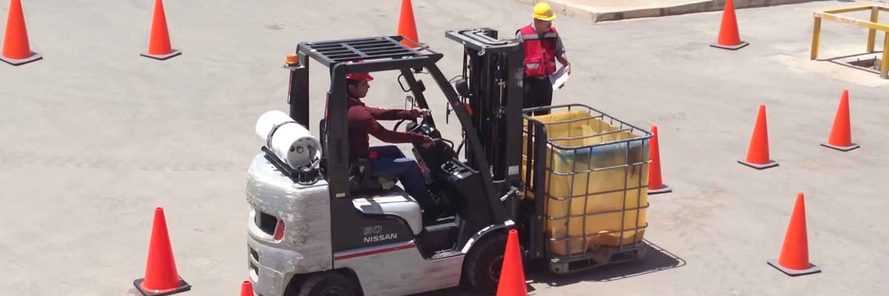 capacitación manejo de montacargas